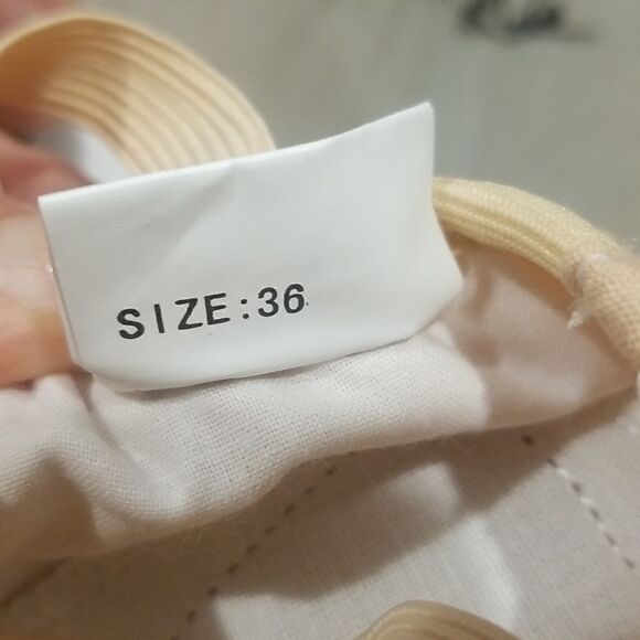 Bezioner Girls Canvas Ballet Shoes Slipper for Kids Women,Yog - Picture 3 of 10